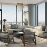 The Modern Austin Residences B2NE Floor Plan rendering