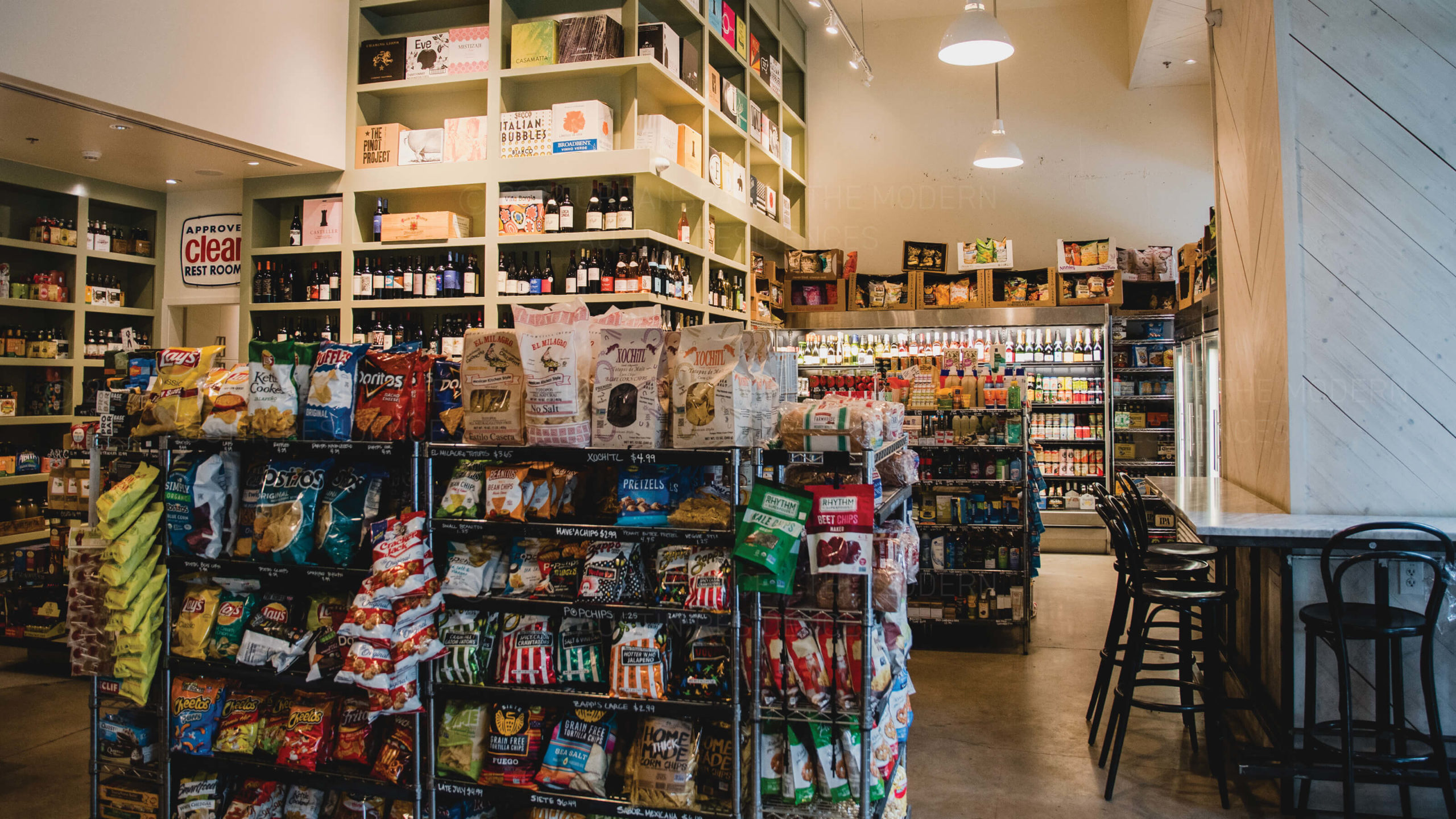 The Modern Austin neighborhood - shop for essentials at Royal Blue Grocery