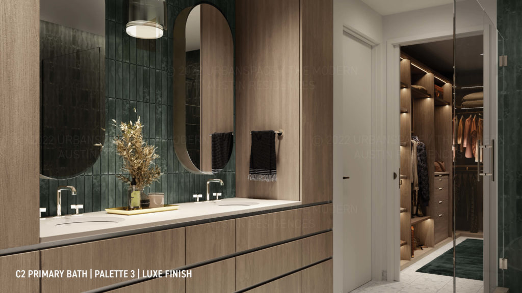 C2 Primary Bath - Palette 3 Luxe Finish
