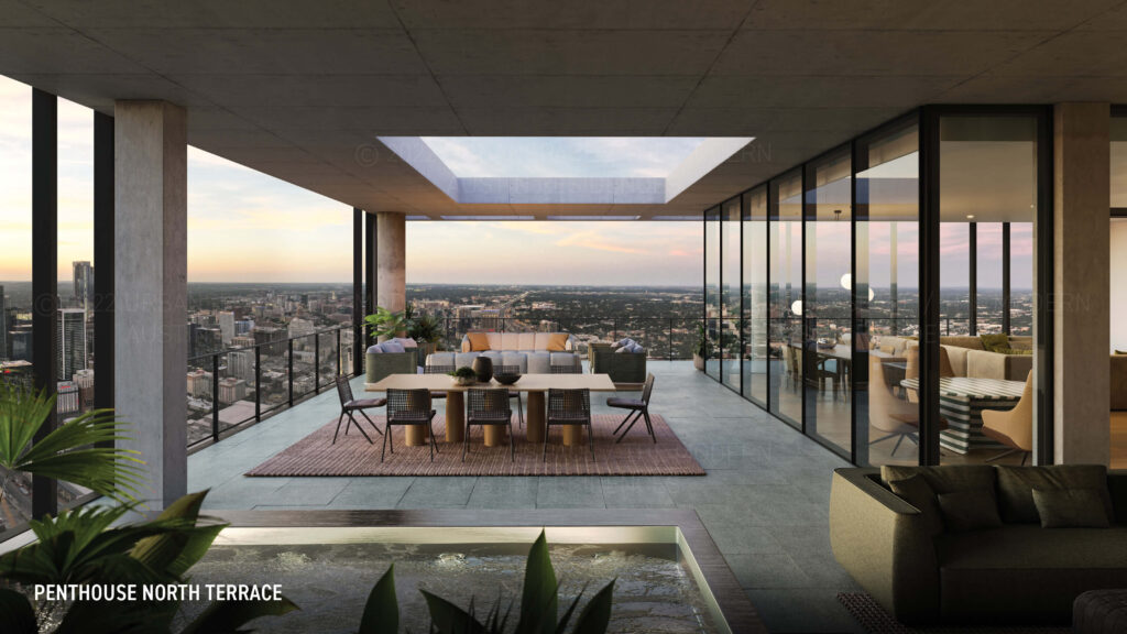 The Modern Austin Residences Penthouse North Terrace 1