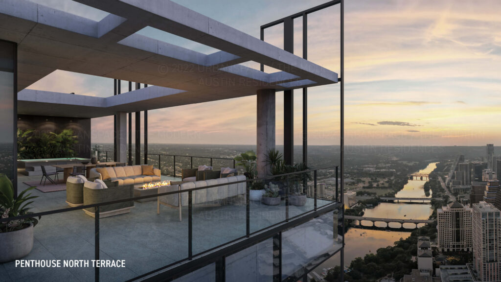 The Modern Austin Residences - Penthouse North Terrace 2